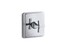 Pinstripe® Pure MasterShower® temperature control valve trim with Lever handle