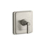 Pinstripe® MasterShower® temperature control valve trim with Lever handle