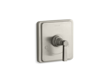 Pinstripe® MasterShower® temperature control valve trim with Lever handle