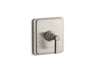 Pinstripe® MasterShower® temperature control valve trim with Lever handle