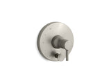 Toobi® Rite-Temp® valve trim with push-button diverter