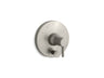 Toobi® Rite-Temp® valve trim with push-button diverter