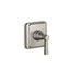 Pinstripe® Pure MasterShower® volume control valve trim with lever handle