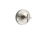 Purist® Rite-Temp® valve trim with cross handle
