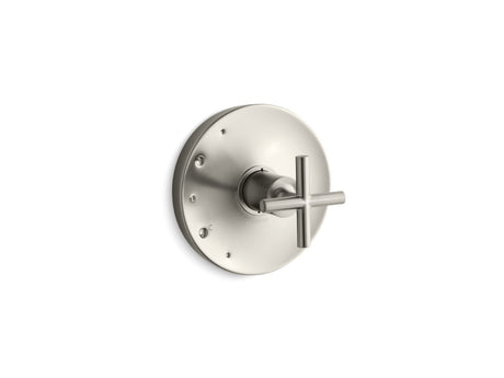 Purist® Rite-Temp® valve trim with cross handle
