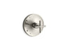 Purist® Rite-Temp® valve trim with cross handle