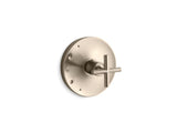 Purist® Rite-Temp® valve trim with cross handle