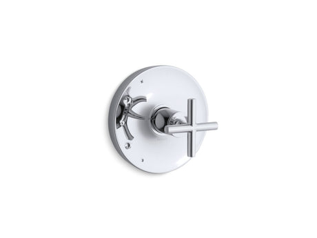 Purist® Rite-Temp® valve trim with cross handle