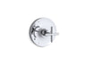Purist® Rite-Temp® valve trim with cross handle