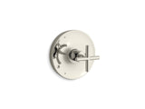 Purist® Rite-Temp® valve trim with cross handle