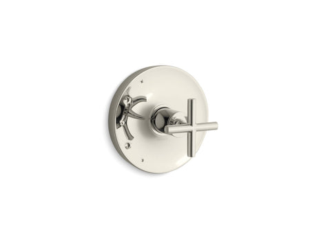 Purist® Rite-Temp® valve trim with cross handle