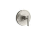 Purist® Rite-Temp® valve trim with lever handle