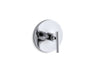 Purist® MasterShower® temperature control valve trim with lever handle