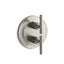 Purist® MasterShower® temperature and volume control valve trim