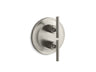 Purist® MasterShower® temperature and volume control valve trim