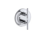 Purist® MasterShower® temperature and volume control valve trim
