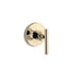 Purist® MasterShower® volume control valve trim with lever handle