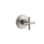 Purist® MasterShower® transfer valve trim with cross handle