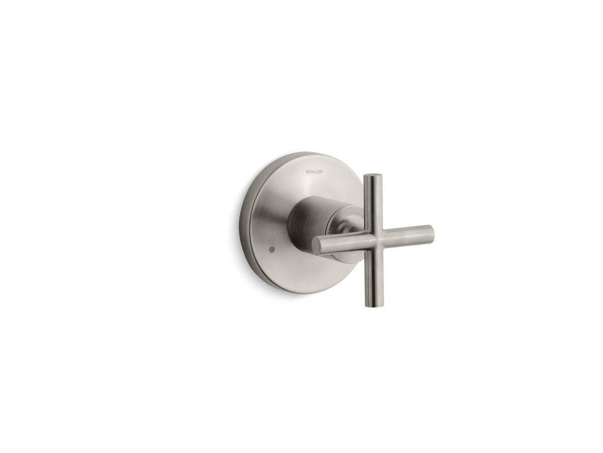 Purist® MasterShower® transfer valve trim with cross handle