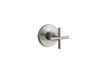 Purist® MasterShower® transfer valve trim with cross handle