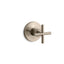 Purist® MasterShower® transfer valve trim with cross handle