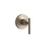 Purist® MasterShower® transfer valve trim with lever handle