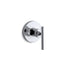 Purist® MasterShower® transfer valve trim with lever handle
