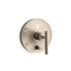 Purist® Rite-Temp® valve trim with push-button diverter and lever handle