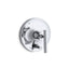 Purist® Rite-Temp® valve trim with push-button diverter and lever handle