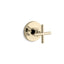 Purist® MasterShower® transfer valve trim with cross handle