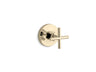 Purist® MasterShower® transfer valve trim with cross handle