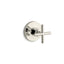 Purist® MasterShower® transfer valve trim with cross handle