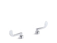 Triton® Wristblade lever handles for centerset base faucet