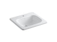 Tahoe® 21" rectangular drop-in bathroom sink
