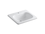 Tahoe® 21" rectangular drop-in bathroom sink