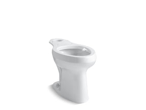 Highline® Elongated toilet bowl with bedpan lugs