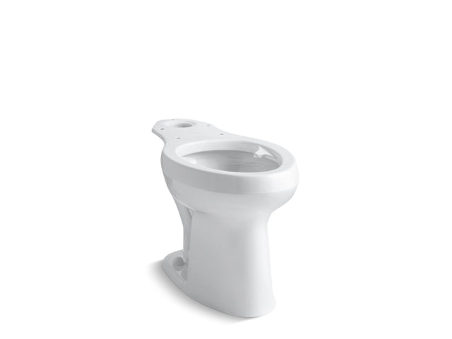 Highline® Elongated toilet bowl with bedpan lugs