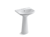 Cimarron® 22-3/4" rectangular pedestal bathroom sink