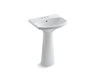 Cimarron® 22-3/4" rectangular pedestal bathroom sink