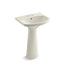 Cimarron® 22-3/4" rectangular pedestal bathroom sink