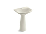 Cimarron® 22-3/4" rectangular pedestal bathroom sink
