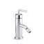 Purist® Horizontal swivel spray aerator bidet faucet with straight lever handle