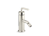 Purist® Horizontal swivel spray aerator bidet faucet with straight lever handle