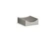 Optional drip tray with removable screen