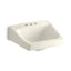 Chesapeake™ 19-1/4" x 17-1/4" wall-mount/concealed arm carrier arm bathroom sink with 4" centerset faucet holes