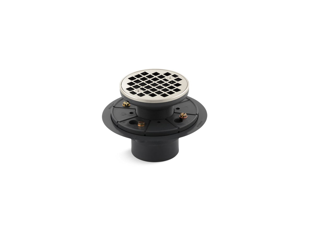 Clearflo Round design tile-in shower drain