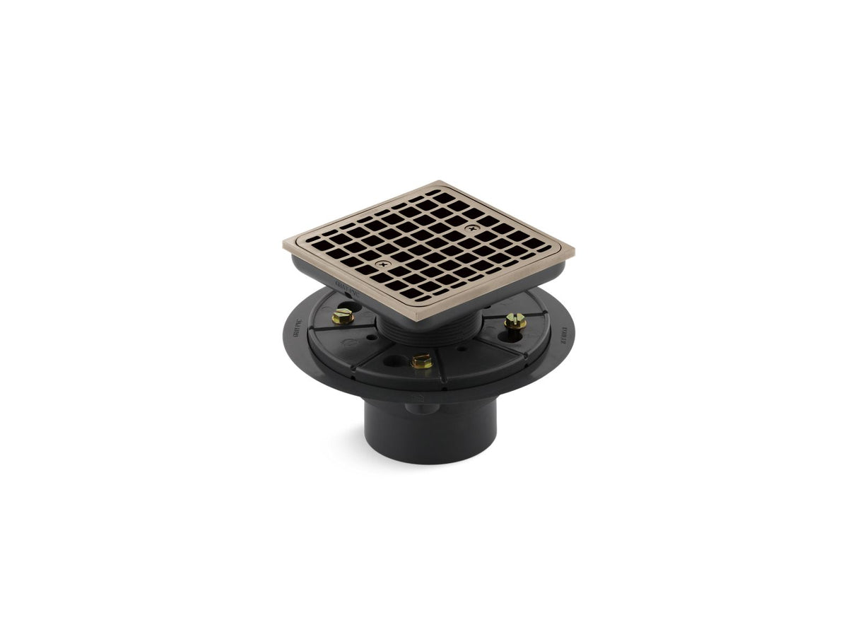 Clearflo Square design tile-in shower drain