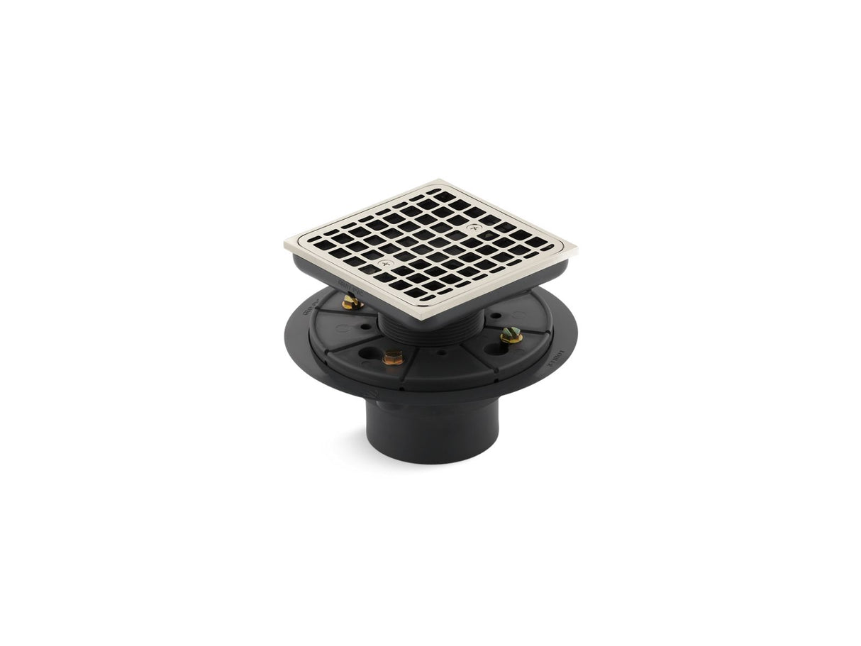 Clearflo Square design tile-in shower drain