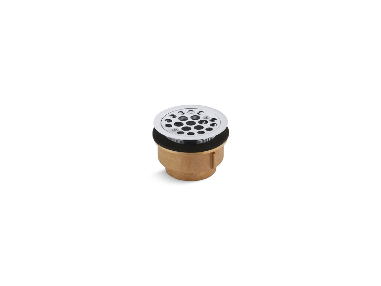Service sink strainer tapped for 2" NPT