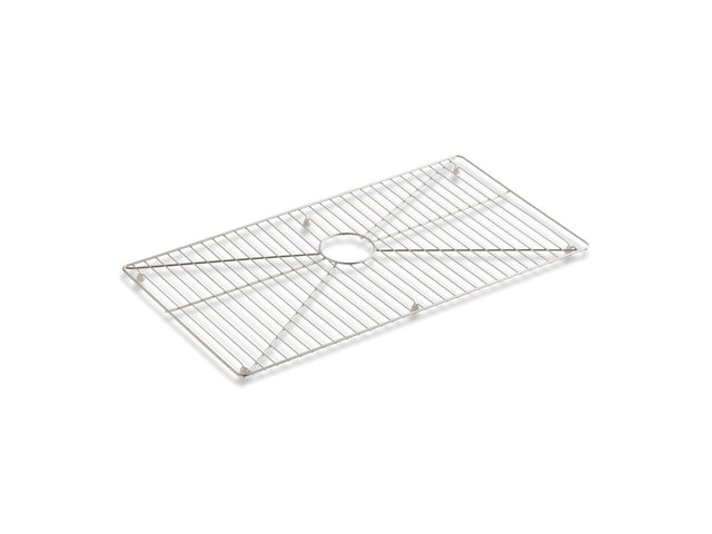 Vault™ Stainless steel sink rack, 32" x 16-11/16" for 36" single-bowl apron-front sink
